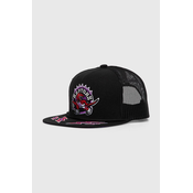 Kapa sa šiltom Mitchell&Ness NBA TORONTO RAPTORS boja: crna, s aplikacijom