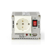 Nedis PIMS30024 - Pretvornik napetosti 300W/24/230V + USB
