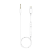 Adapter AUX JH-021 za slušalice iPhone Lightning na 3.5mm sa konektorom, Beli