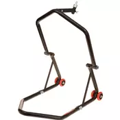 Stalak za motocikl Q-TECH prednji - za naocale/stražnji crni