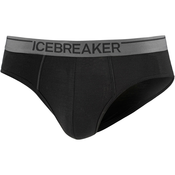 Funkcionalno donje rublje Icebreaker Merino Anatomica boja: crna