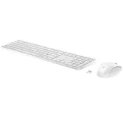 HP tastatura+miš 650bežicni set/4R016AA/SRB/ bela ( 4R016AA#BED )
