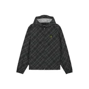 Lyle & Scott Prehodna jakna Tartan antracit / temno siva / črna