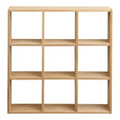 Večnivojska polica iz masivnega bora v naravni barvi 46 cm Moss – House Nordic