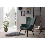 Livetastic FOTELJ, gozdno zelena tekstil