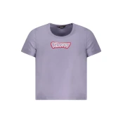 K-WAY T-SHIRT SHORT SLEEVES GIRL PURPLE