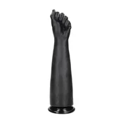 Gardj Europe Fist of Pleasure XL – dildo v obliki pesti – 1336 g/35 cm – črn