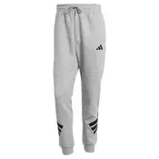 ADIDAS SPORTSWEAR Športne hlače siva/črna