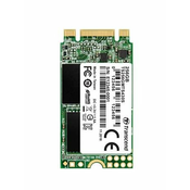 Transcend MTS430S 256GB M.2 SSD, 2242 SATA III 6Gb/s (3D TLC), 530MB/s R, 400MB/s W
