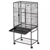 VEVOR Kletka za ptice ravna zgornja stran 625x425x1370 mm za shranjevanje