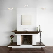 Steinhauer LED-stenna svetilka Lido, bela, kovinska, 2.700 K - Dnevna soba/jedilnica - Kovina