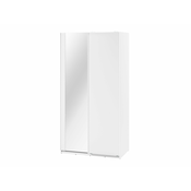 Garderobna omara Fresno 132 Bela, 235x120x71cm, Vrata omare: Drsna