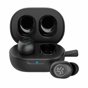 Jlab JBuds Mini True Wireless Earbuds- Black Bluetooth In-Ear-Kopfhörer, Integriertes Mikrofon