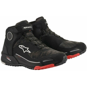 Alpinestars CR-X Drystar Riding Shoes Black/Camo/Red 42,5 Motociklisticke cizme