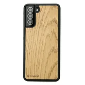 shumee Lesen ovitek za Samsung Galaxy S21 Plus hrast