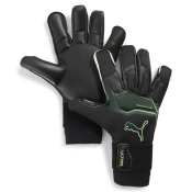 Puma ULTRA Ultimate Hybrid Goalkeeper Gloves Youth, Black, Size 10.5, Accessories