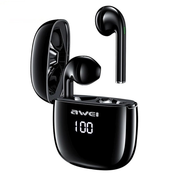 AWEI Wireless In-Ear Earphones Bluetooth 5.0 T28P TWS black