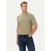 BOSS T-shirt H-Thompson 81 50565742 Kaki Regular Fit