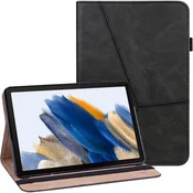 GS Ovitek za Samsung Galaxy Tab A9+, Classic, z držalom za pisalo, črn
