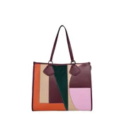 Lancel Nakupovalna torba Lancel Jour Cabas Zippé L Cuir Multicolore mešane barve