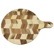 HIT Servirna deska iz akatovega lesa, 40 x 30 x 1,5 cm