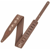 Levys MG317ZE-BRN Usijni kitarski pas Brown
