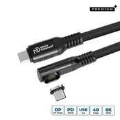 shumee MC-LS-USB4CC2.0-A USB-C na USB-C kabel 2 m magnetni 240 W