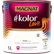 MAT ZRAČNA LATEKSNA BARVA MAGNAT #kolorlove KL06 bela 5L