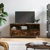 Vidaxl vidaXL TV omarica dimljen hrast 102x36x50 cm