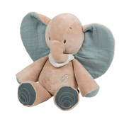 nattou® axel & luna plišana igračka elephant axel green 30 cm