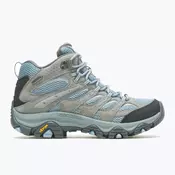 Merrell MOAB 3 MID WP, ženske cipele za planinarenje, siva J036328