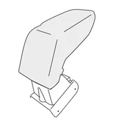 Armrest Mini One / Mini Cooper 2006-2013 (adapter only)