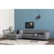 Atelier del Sofa Ugaona garnitura Siva
