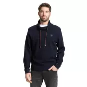 Tom Tailor Muški duks 1050141, Sa kapuljacom, Teget
