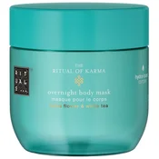 Rituals The Ritual Of Karma Overnight Body Mask vlažilna in regeneracijska nočna maska za telo 125 ml za ženske