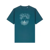 Life-Tree Majica Organic Fairwear Stargazer Fusion modra