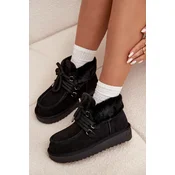Womens Snow Boots Made of Natural Suede D.Franklin