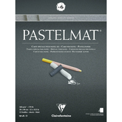 Clairefontaine Pastelmat Glued Pad N6 Skicirka 30 x 40 cm 360 g