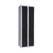 DVOJNA GARDEROBNA omara KOVINSKA 180x60x50cm TOP PROFI | Topdom