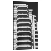 shumee Platno z motivom Arhitekture in balkona 60x120 cm