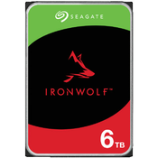 Seagate HDD IronWolf NAS 3.5/6TB/SATA 6Gb/s/rpm 5400 ( ST6000VN006 )