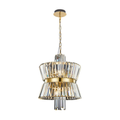 Luster na lancu AURELIA 8xE14/40W/230V zlatna