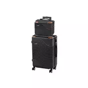 Set kofera na kotače TraveLux Urban VII, crni