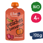 Ellas Kitchen BIO Banana z breskvo (120 g)