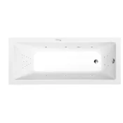 POLYSAN NOEMI Premium Hidromasažna Kad 160x80x39cm z Highline Hydro Sistemom, Bela