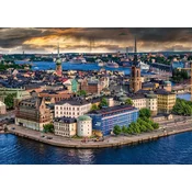 Ravensburger - Puzzle Stockholm, Švedska - 1 000 kosov