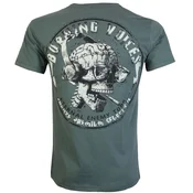 Hardcore majica moška - PREMIUM - YAKUZA - 4101_dark olive