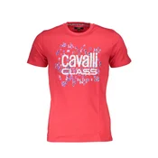 CAVALLI CLASS Muška majica QXT61U-JD060_ROSSO_02000, Crvena