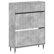 vidaXL omara za čevlje ZWOLLE 78 x 24 x 103 cm Inženirski les