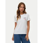 Vero Moda Majica Ikami 10340181 Bela Regular Fit